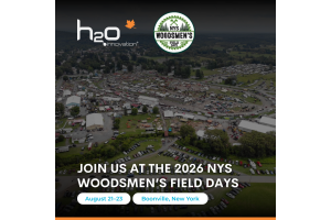 H2O Innovation at the 2026 NYS Woodsmen’s Field Days