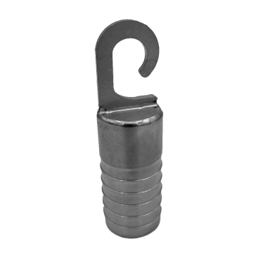 Stainless Steel end hook - 1" Mainline