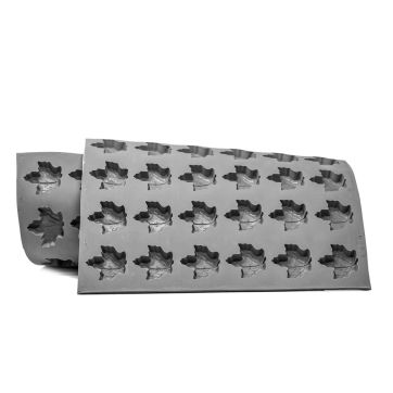Candy mold - Maple Leaf 12 cavity - 1 oz 