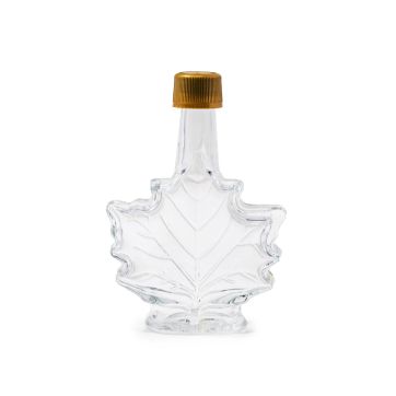 Maple Leaf 50 ML Glass with Gold Cap