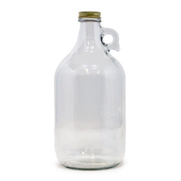 Gallone glass bottle without 38mm cap - Half Gallon / 1892ml