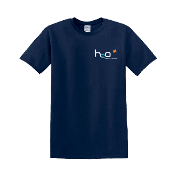 H2O Innovation Kids Navy T-Shirt - X-Large