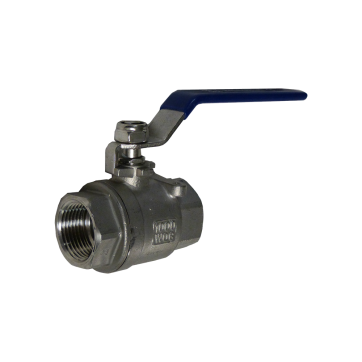Stainless steel SS316 ball valve - 1-1/4" FNPT