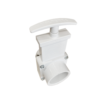 PVC guillotine valve Valtera - 3" glued