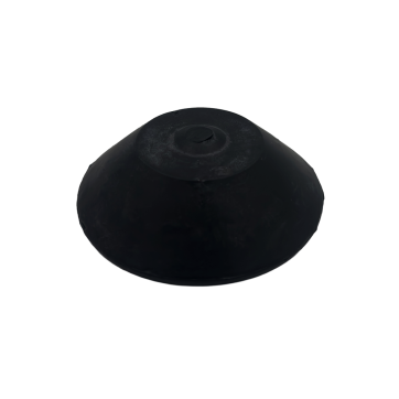 Tapered plug for float arm