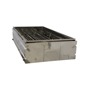 H2O Innovation flue pan - 60" X 96" X 20", 21X 7" flues