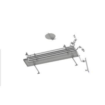H2O Innovation closed hood preheater - 48" X 96"