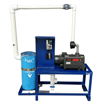 Vacuum Pump Assembly KWIK 3hp with VFD