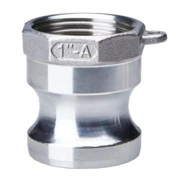 SS Camlock Quick adapters - FPT X male coupling - 1-1/4"
