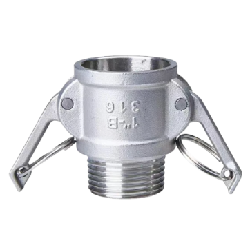 SS Camlock Quick adapters - MPT X female coupling - 2"