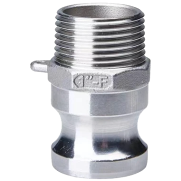 SS Camlock Quick adapters - MPT X male coupling - 1-1/2"