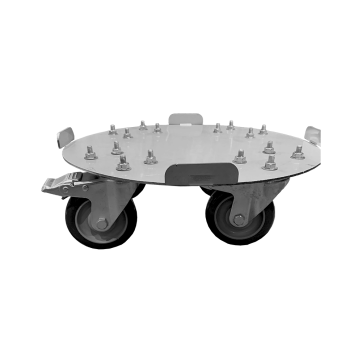 Wheel support for draw-off syrup tank 15" (12 gal.)