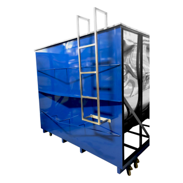 INTERIOR OR ext.ERIOR STAINLESS STEEL LADdeR FOR SAP TANK
