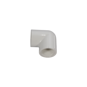 White PVC SCH40 90° degrees elbow (FPT X FPT) - 1-1/4"