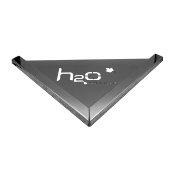 Pan Corner Stand for Ladle and Skimmer - Fits on the corner of the syrup pan (min 24" wide)
