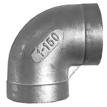 Stainless steel 90° elbow (FPT) - 2" x 2"