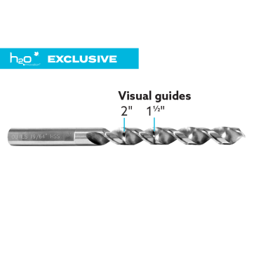 H2O Innovation's tapping bit - 19/64