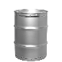 Stainless steel drum Inovadrum 34 Gal. (40 US Gal.) - 2 Bungs 2'' & 3/4''