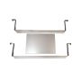 Stainless steel releaser support for tank - 48" wide (adjustable height)