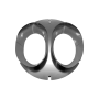 Syrup filter holder s/s 21" (2 holes - 25/35 gal.)