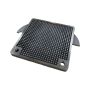 Waffle plate 10"